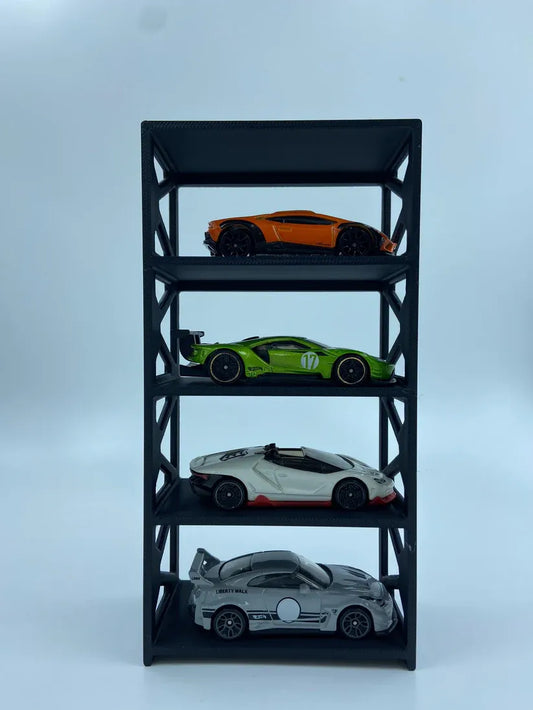 4 CARS STAND - BLACK