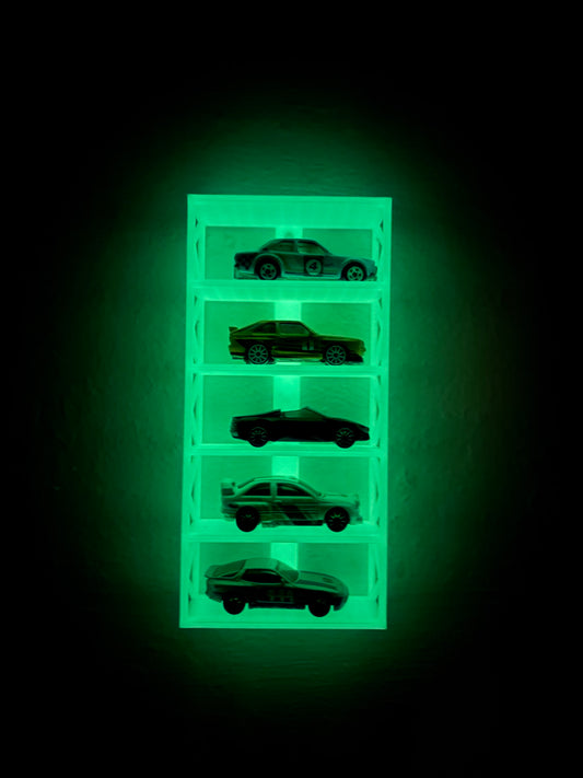 Display Shelf - Glow In Dark - Green