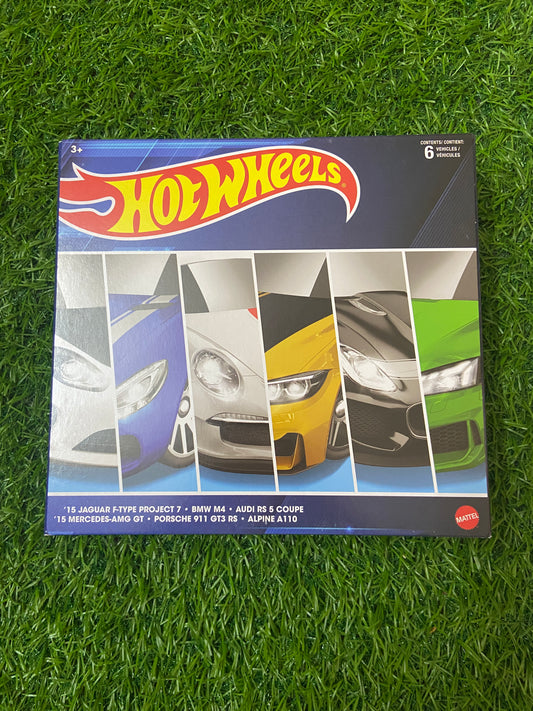 EUROPEAN CLASSICS - PACK OF 6 CARS BOX - SEALED