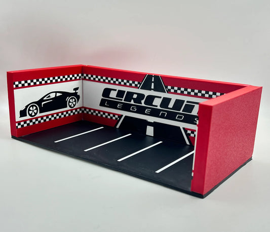 CIRCUIT LEGENDS MINI GARAGE DISPLAY