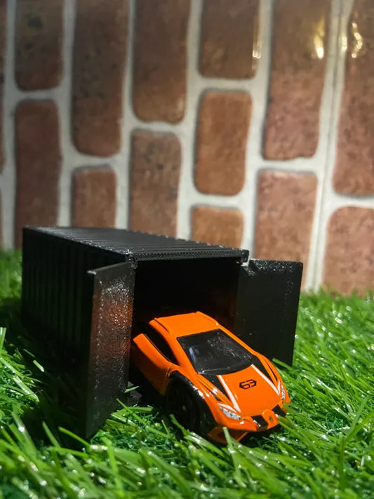 CONTAINERS FOR 1:64 CARS - BLACK