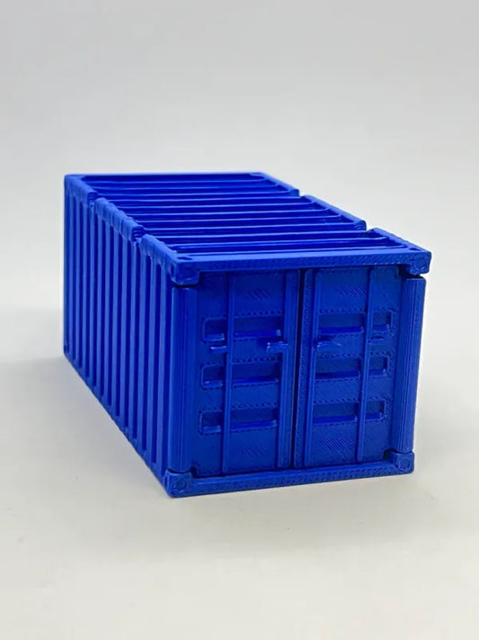 CONTAINERS FOR 1:64 CARS - DARK BLUE