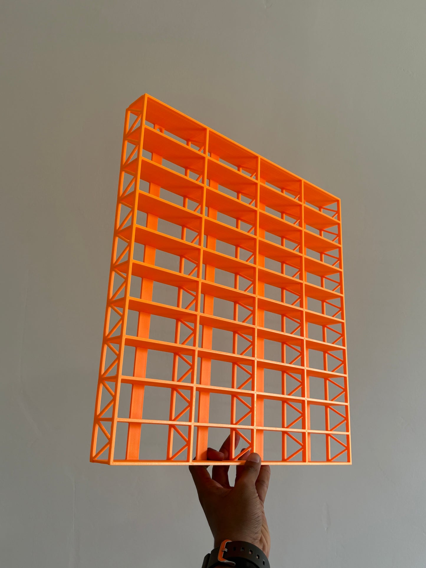 Hotwheels Stand for 40 Cars - Orange