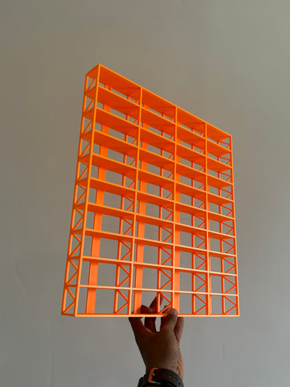 Hotwheels Stand for 40 Cars - Orange