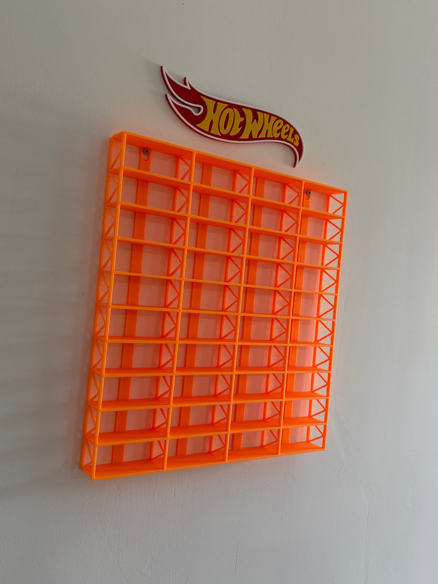 Hotwheels Stand for 40 Cars - Orange