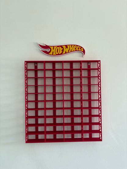 Hotwheels Stand for 40 Cars - Red