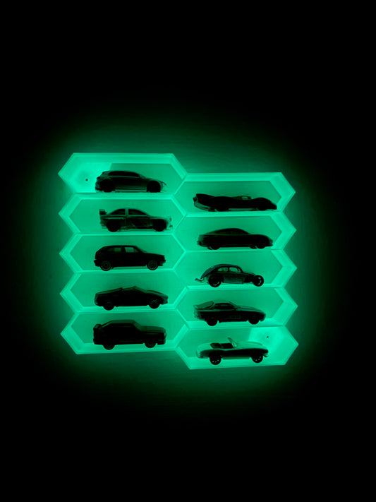 Honeycomb - Glow in Dark - Green