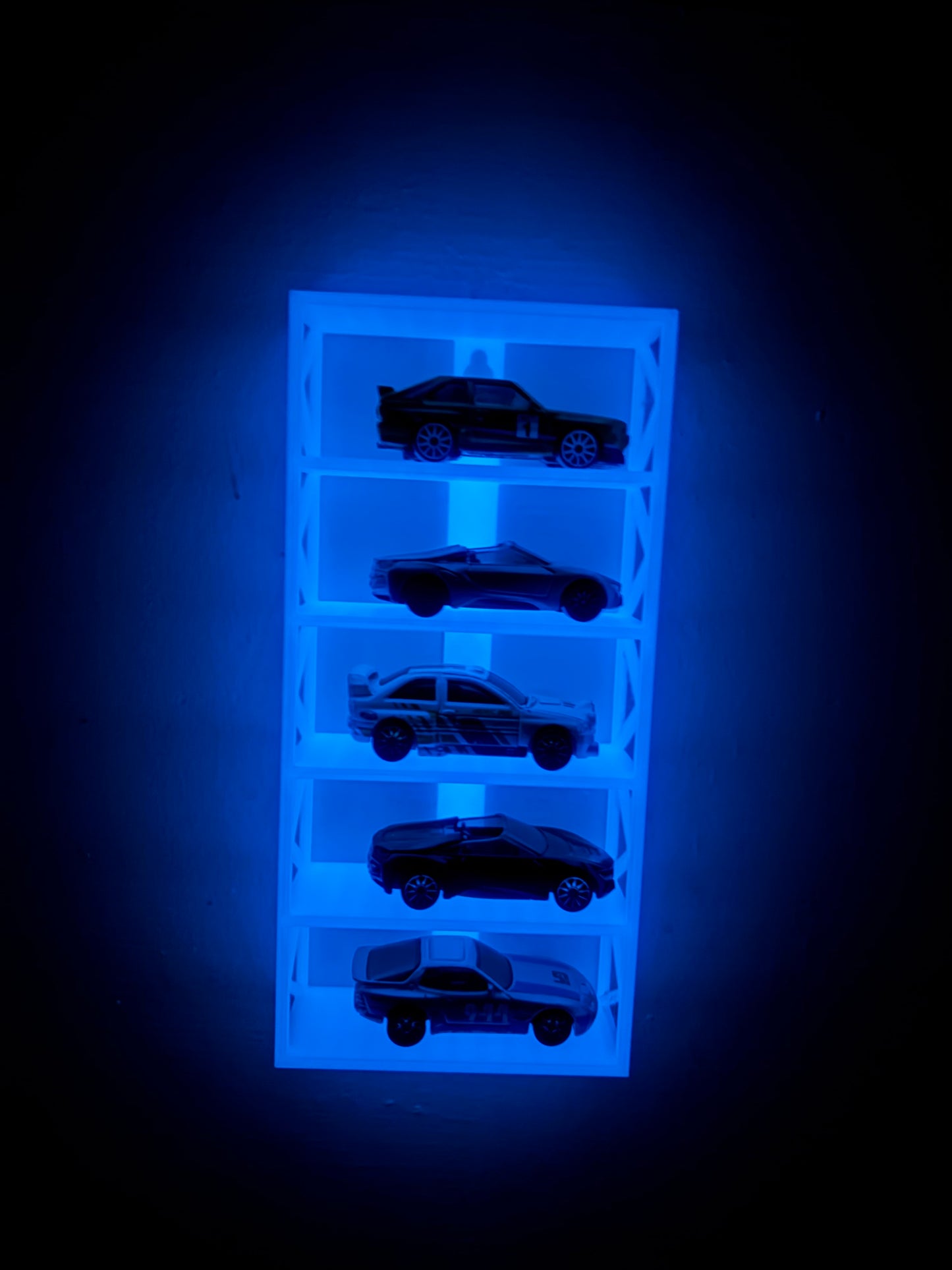 Display Shelf - Glow In Dark - Blue