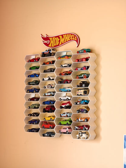 Honeycomb Shelf Set (Cars not included)