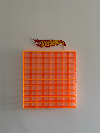 Hotwheels Stand for 40 Cars - Orange