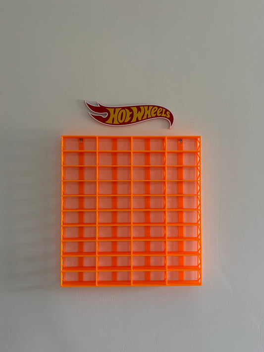 Hotwheels Stand for 40 Cars - Orange