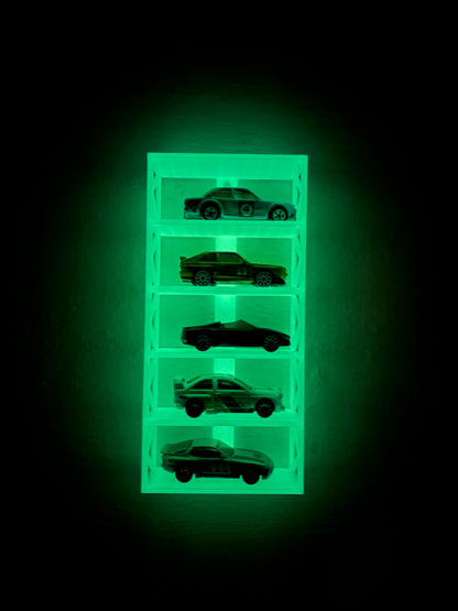 Display Shelf - Glow In Dark - Green