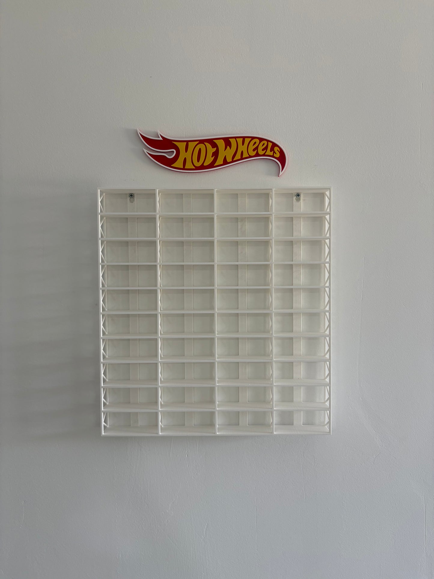 Hotwheels Stand for 40 Cars - White