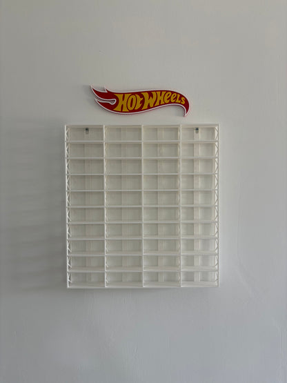 Hotwheels Stand for 40 Cars - White