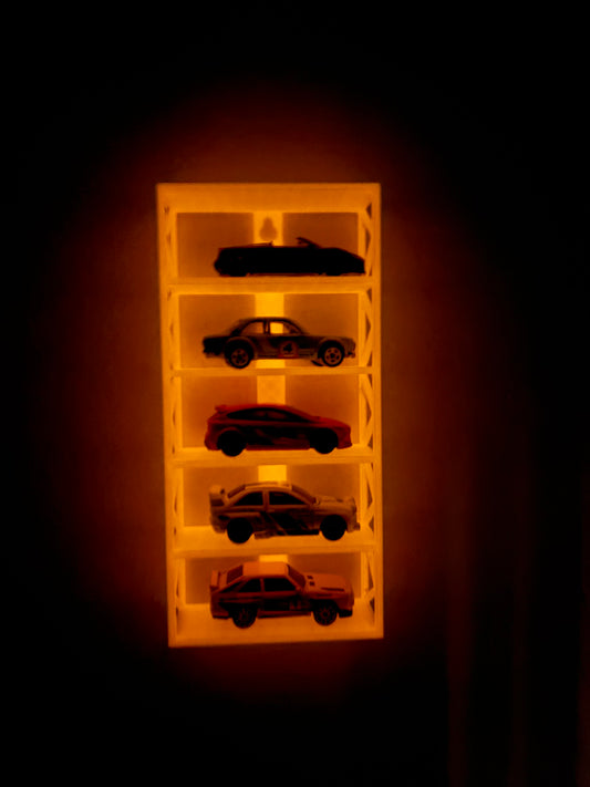 Display Shelf - Glow In Dark - Orange