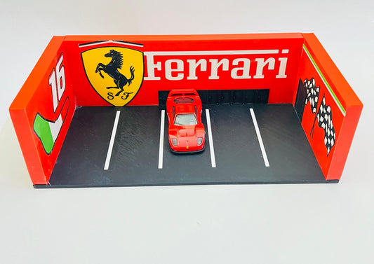 FERRARI MINI GARAGE DISPLAY